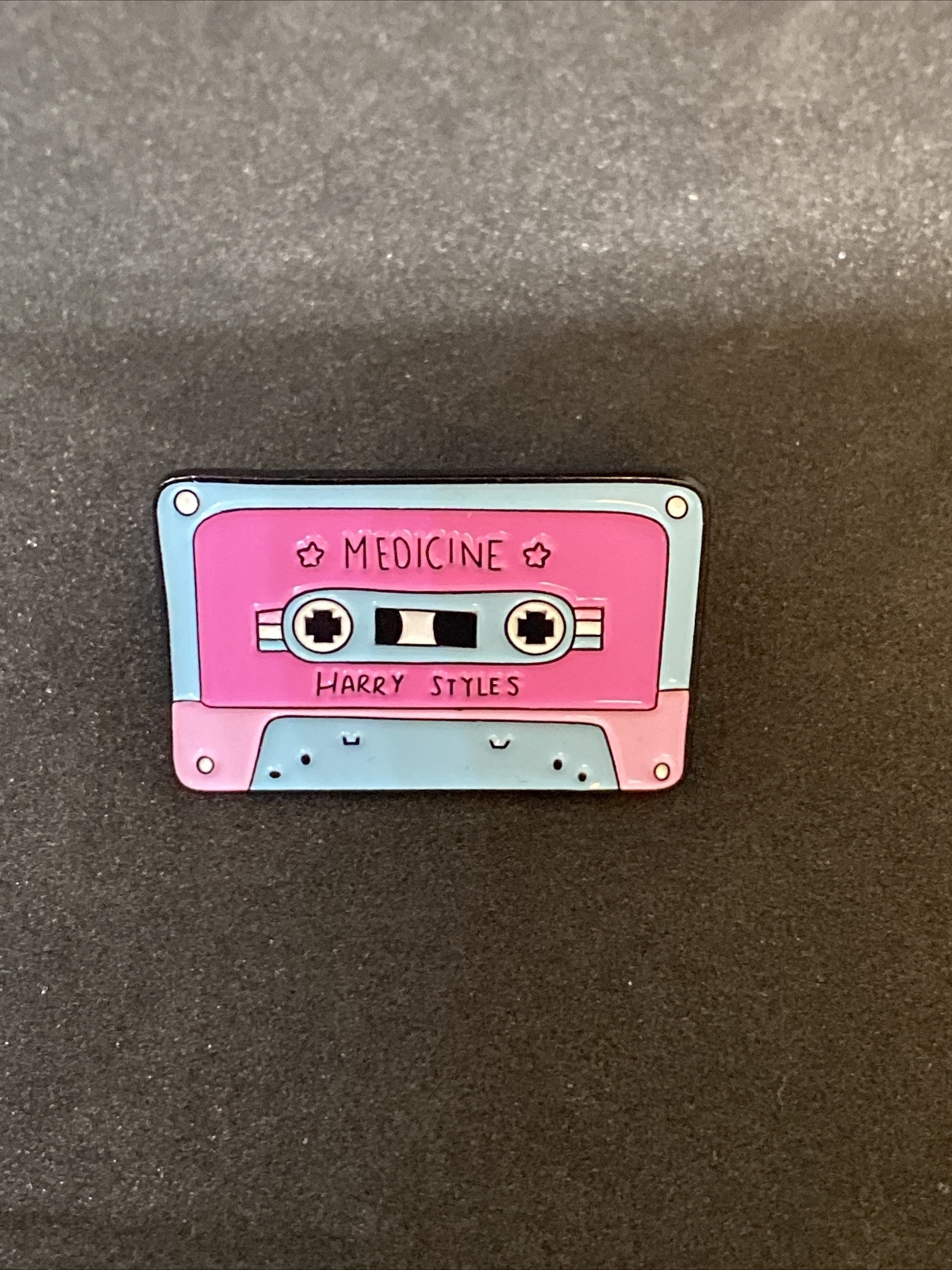 Harry Styles - Medicine - Cassette Tape - Enamel Pin 1.25” Harry Styles - Medicine - Cassette Tape - Enamel Pin 1.25”