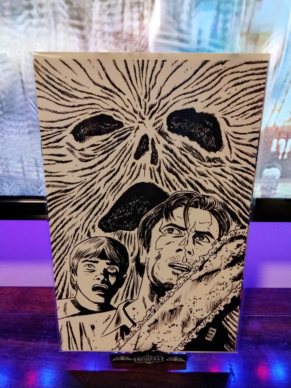 Archie X Army Of Darkness #2 Cover N Inc 1:7 Francesco Francavilla Line Art Full