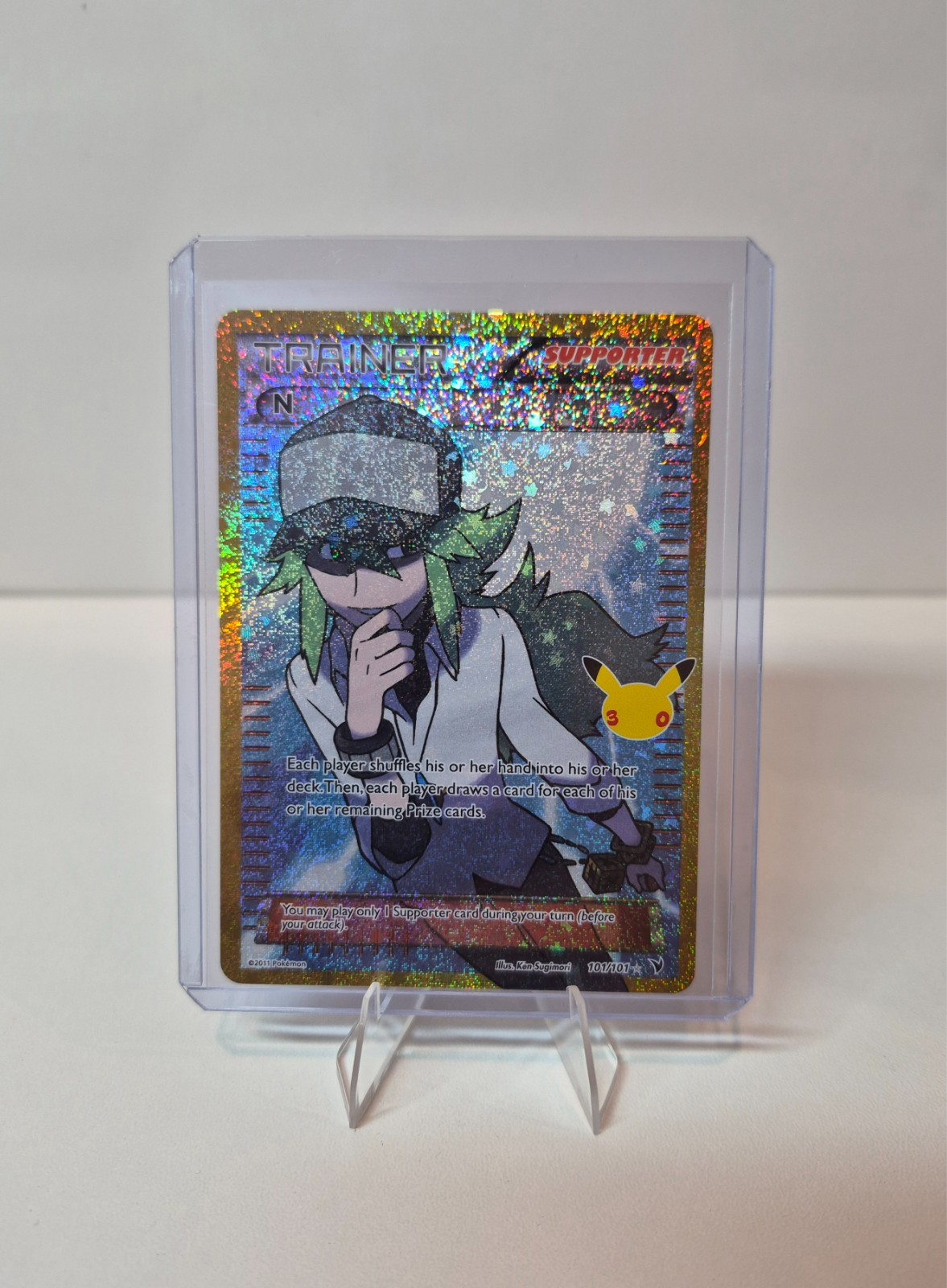 Pokemon 30th Anniversary Gold Classic Collection N 101/101 English NM