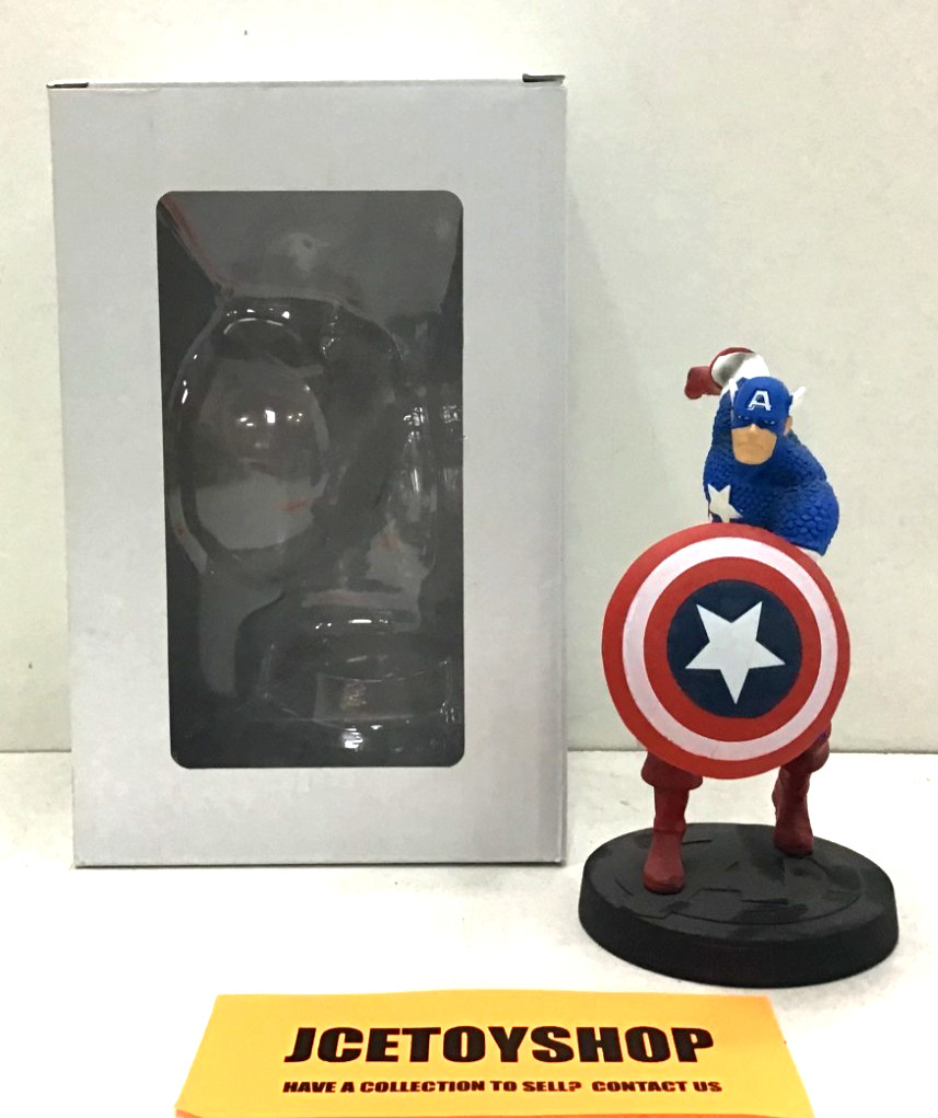 2017 EAGLEMOSS CAPTAIN AMERICA MINIATURE STATUE
