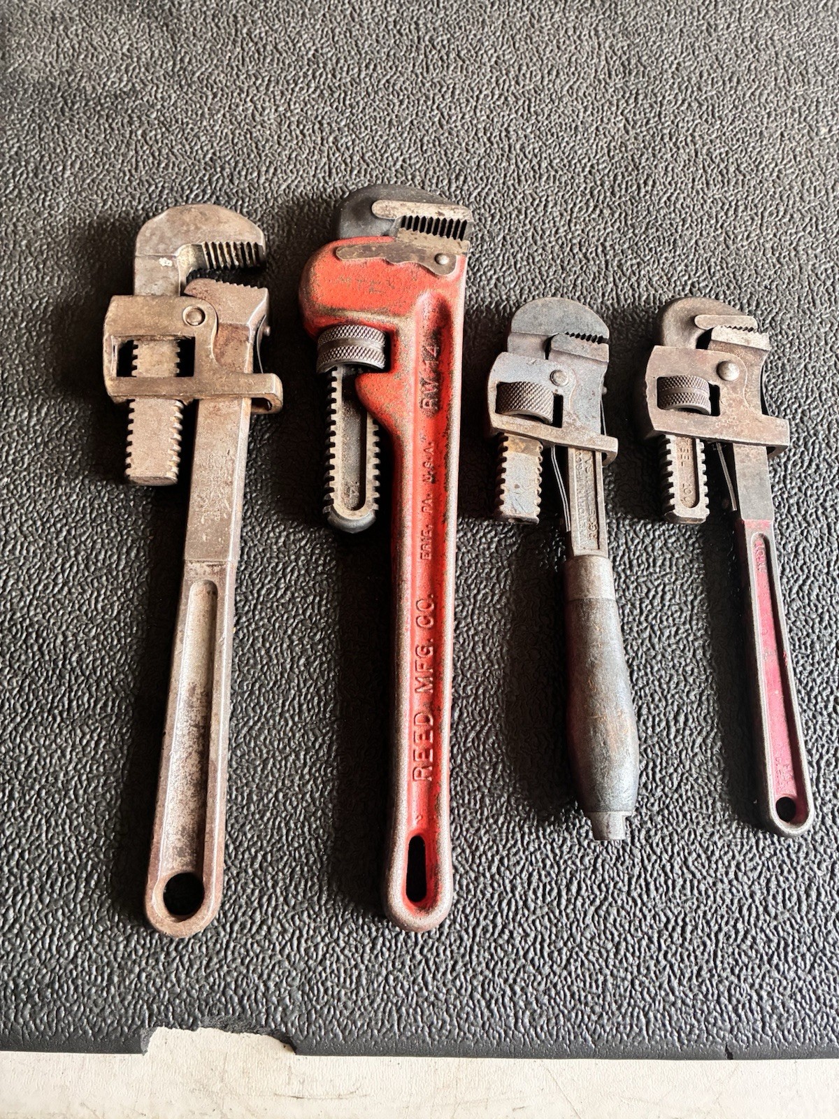 Vintage Pexto Pipe Monkey Wrench Made in U.S.A. Works Heavy Iron Wrench 14 Vintage Pexto Pipe Monkey Wrench Made in U.S.A. Works Heavy Iron Wrench 14
