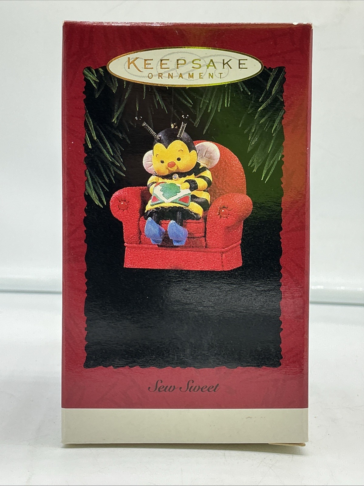 1996 Hallmark Keepsake Christmas Ornament Sew Sweet Bee - 