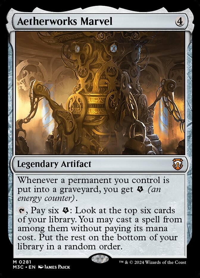 Aetherworks Marvel | NM | ENG | MtG Magic EDH Commander Modern Energy Combo