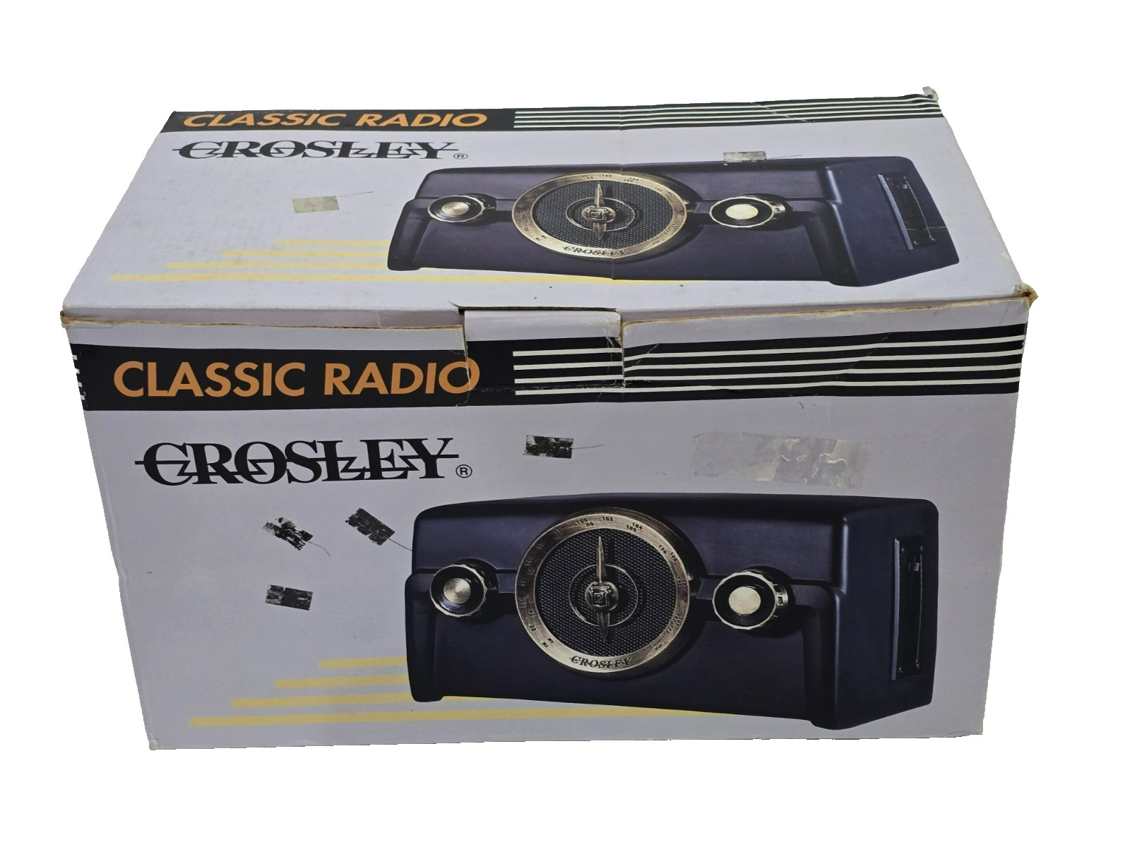 Crosley CR-51 Classic Radio Retro AM / FM Cassette Radio w Box