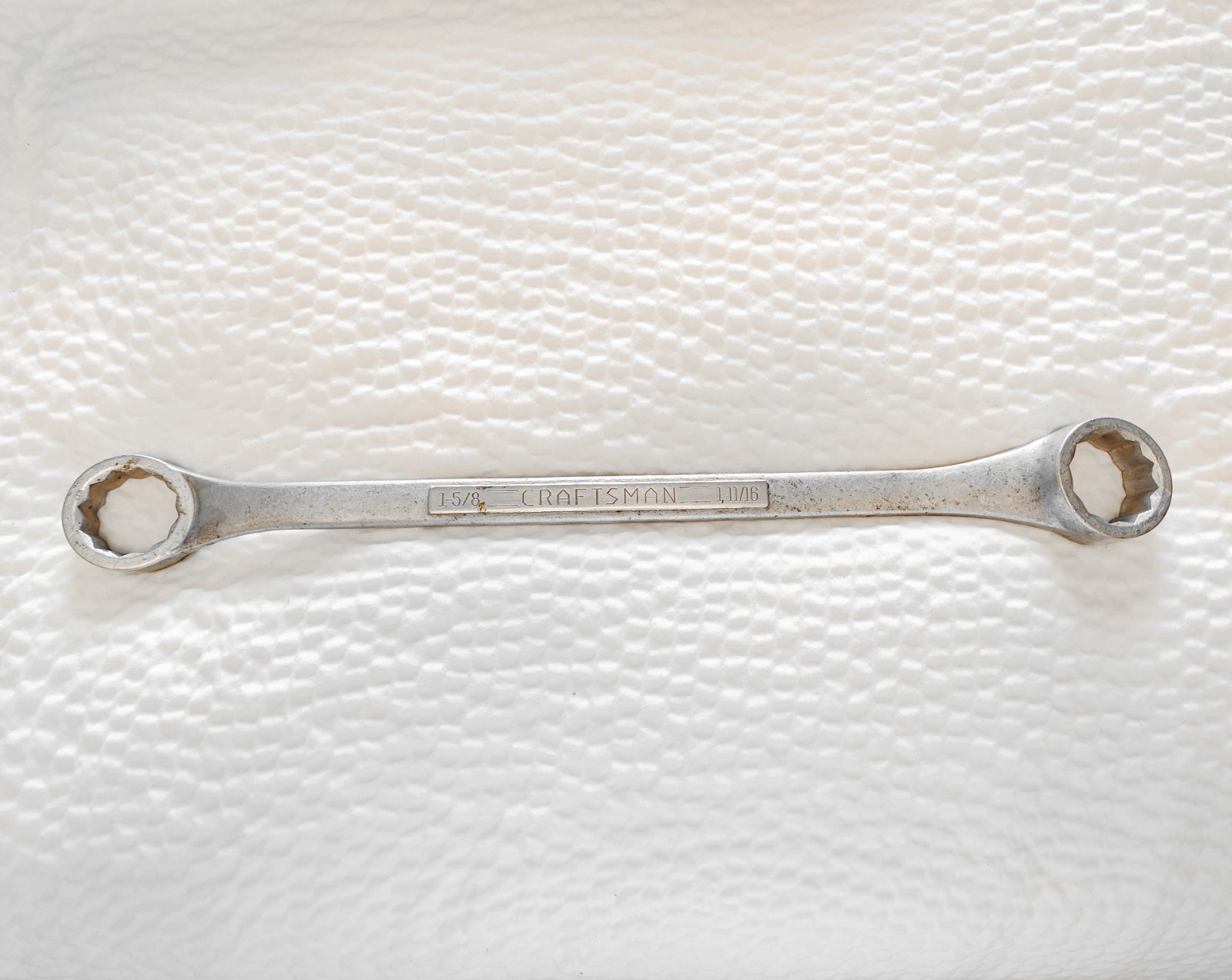 Rare - Sears Craftsman USA V 1 5/8” x 1 11/16” SAE Double Box End Wrench EUC Rare - Sears Craftsman USA V 1 5/8” x 1 11/16” SAE Double Box End Wrench EUC