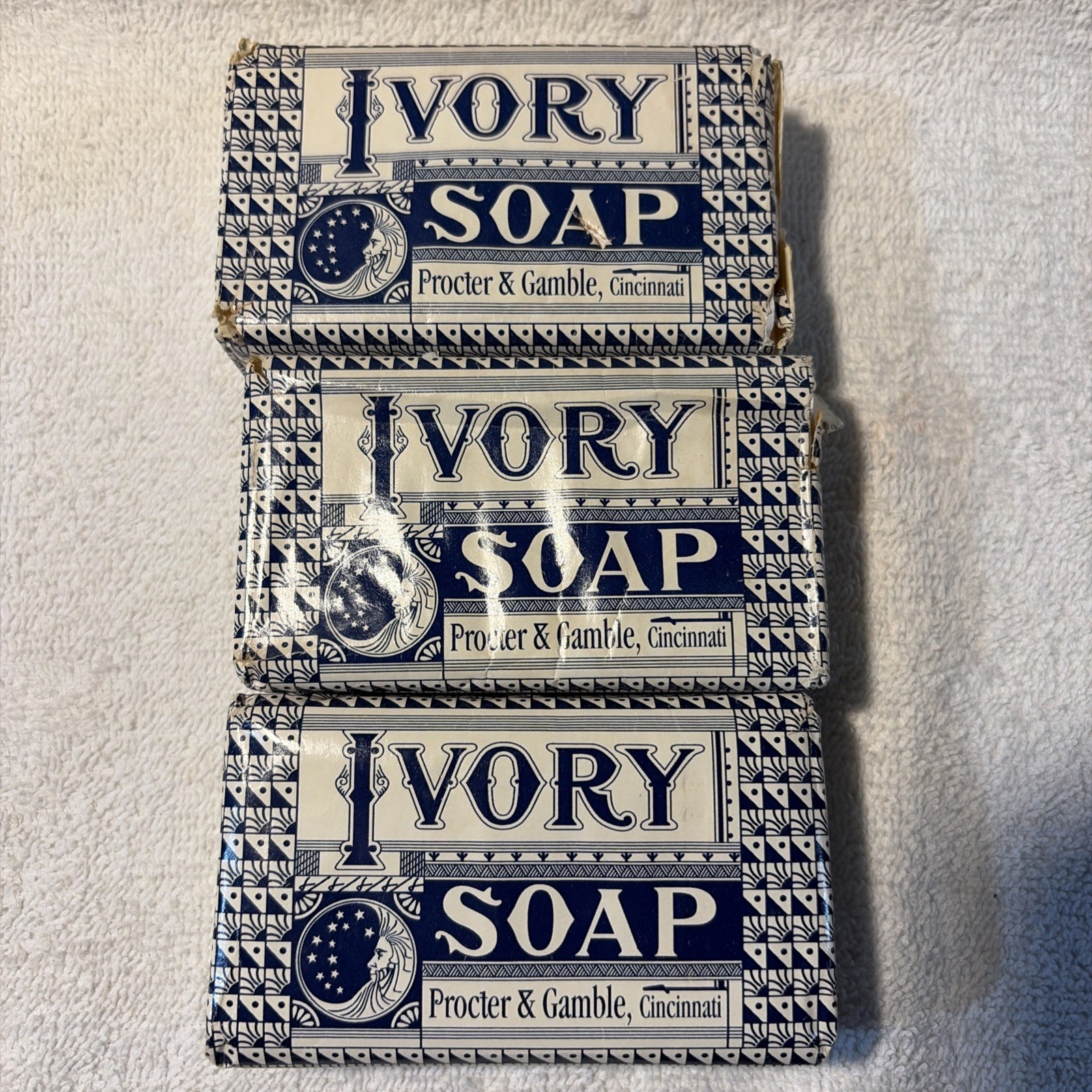 Lot of 3 Vintage 1979 Ivory Soap Commemorative Bars Procter & Gamble 4.5oz Bars Lot of 3 Vintage 1979 Ivory Soap Commemorative Bars Procter & Gamble 4.5oz Bars
