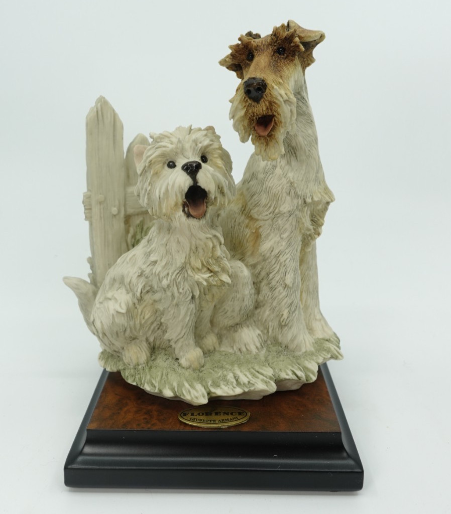 Florence Giuseppe Armani Lunchtime Figurine 1990 Signed w/ Box Florence Giuseppe Armani Lunchtime Figurine 1990 Signed w/ Box