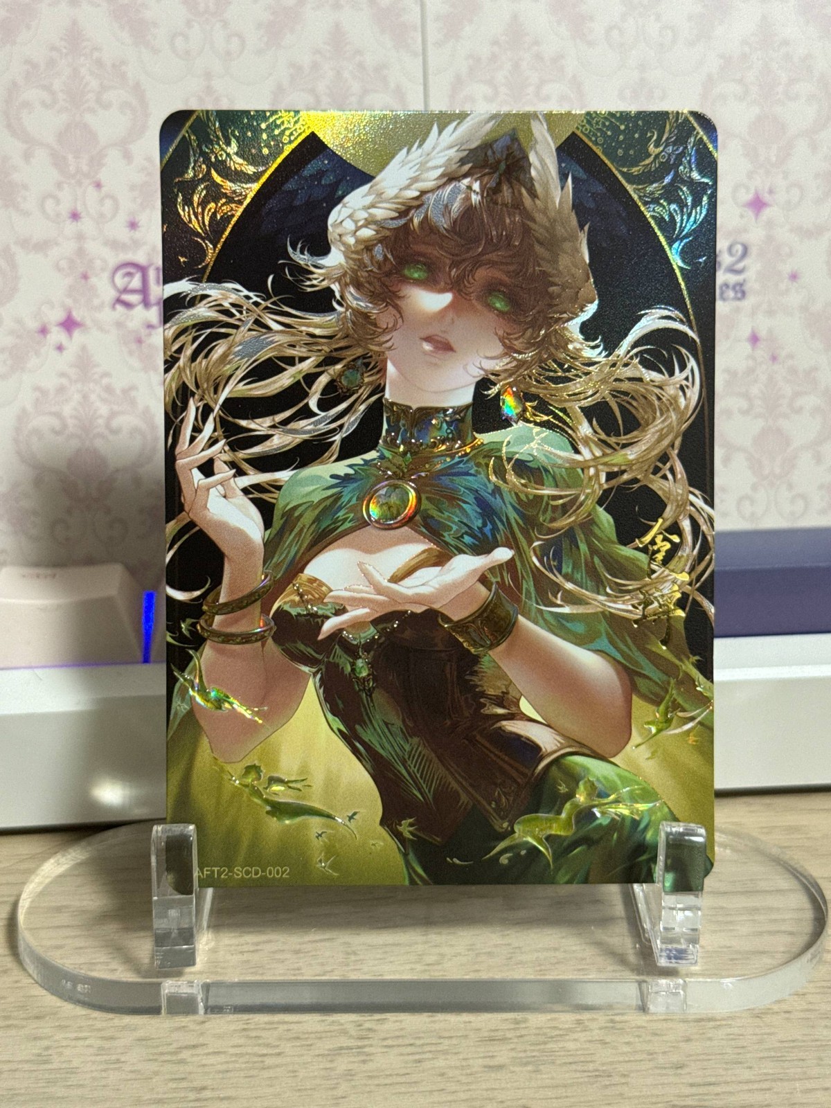 0201/1799 Wanmanshe Andersen's Fairy Tales 2 AFT2-SCD-002 Artist Gold Foil Auto 0201/1799 Wanmanshe Andersen's Fairy Tales 2 AFT2-SCD-002 Artist Gold Foil Auto