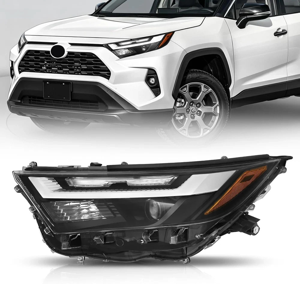 LED Headlight Compatible with 2022-2025 Toyota RAV4 Adventure/Trail/Trd Off-Road