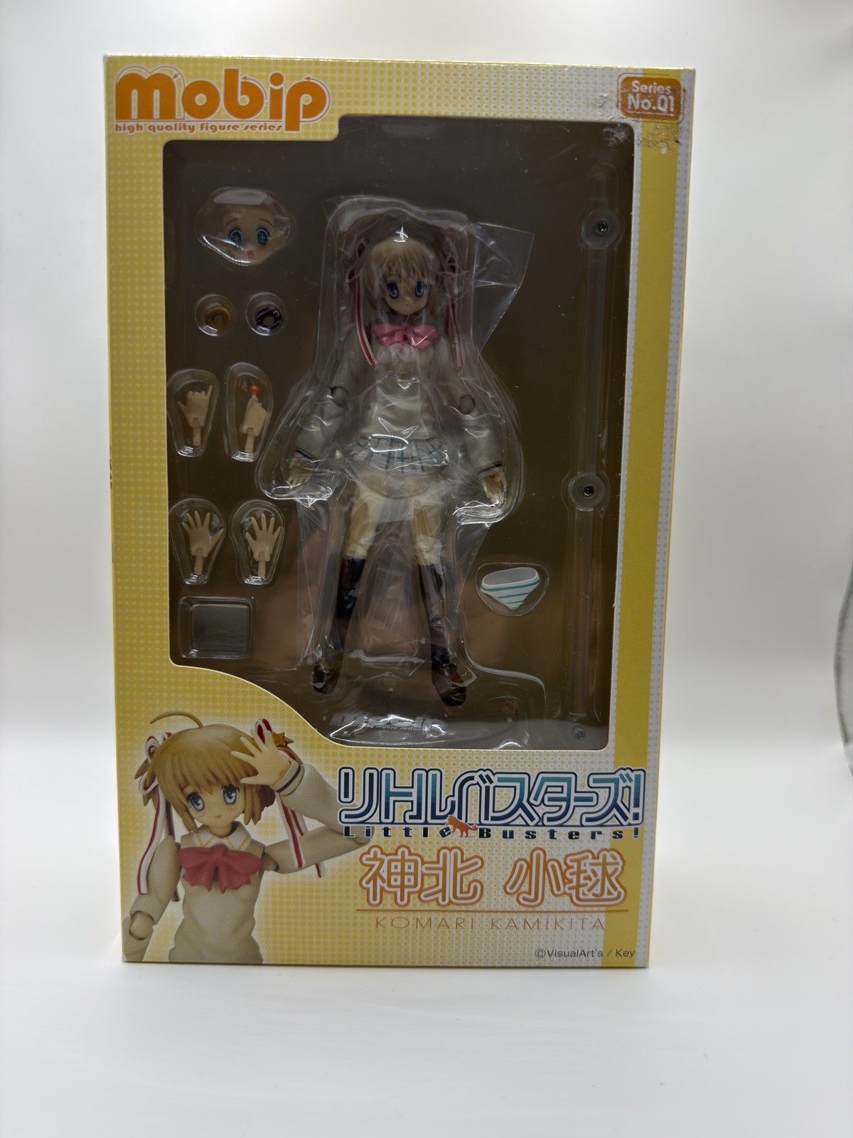 [USED] mobip No.01 Little Busters Komari Kamikita Posable Figure