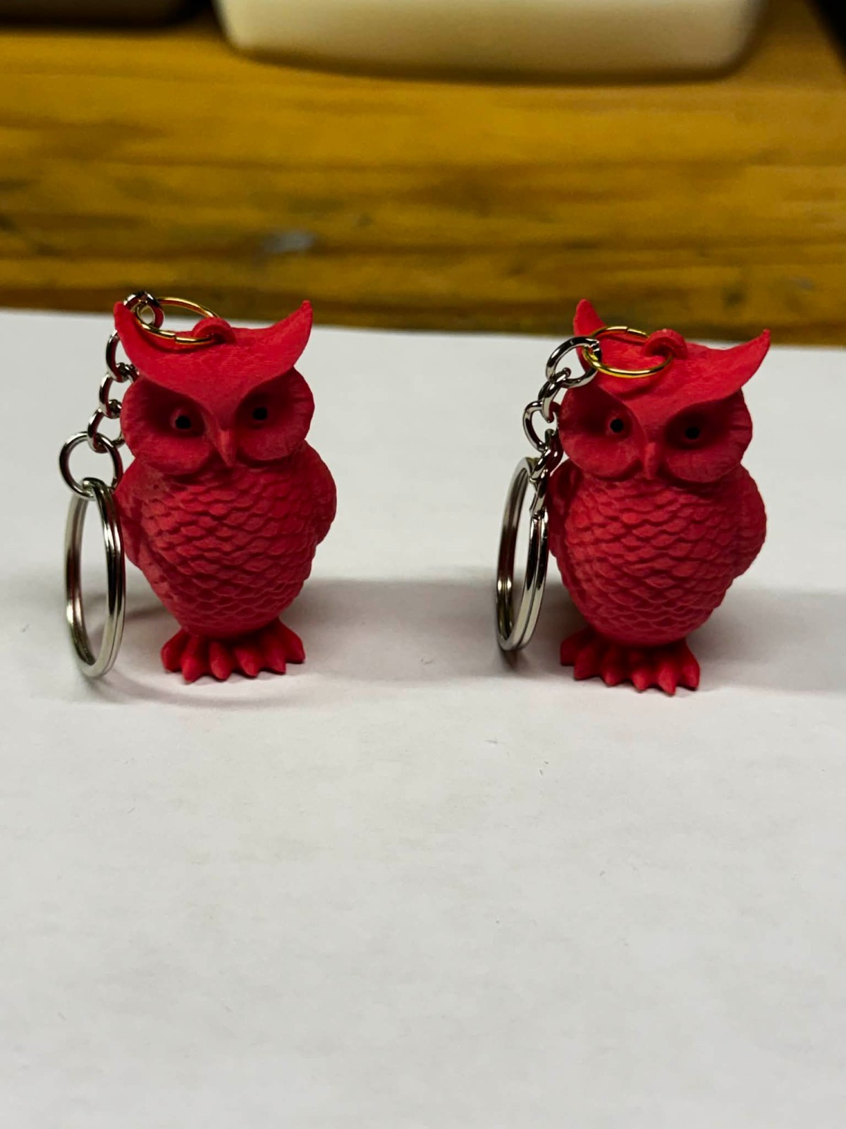 Owl Key Chain - Two Pack Owl Key Chain - Two Pack