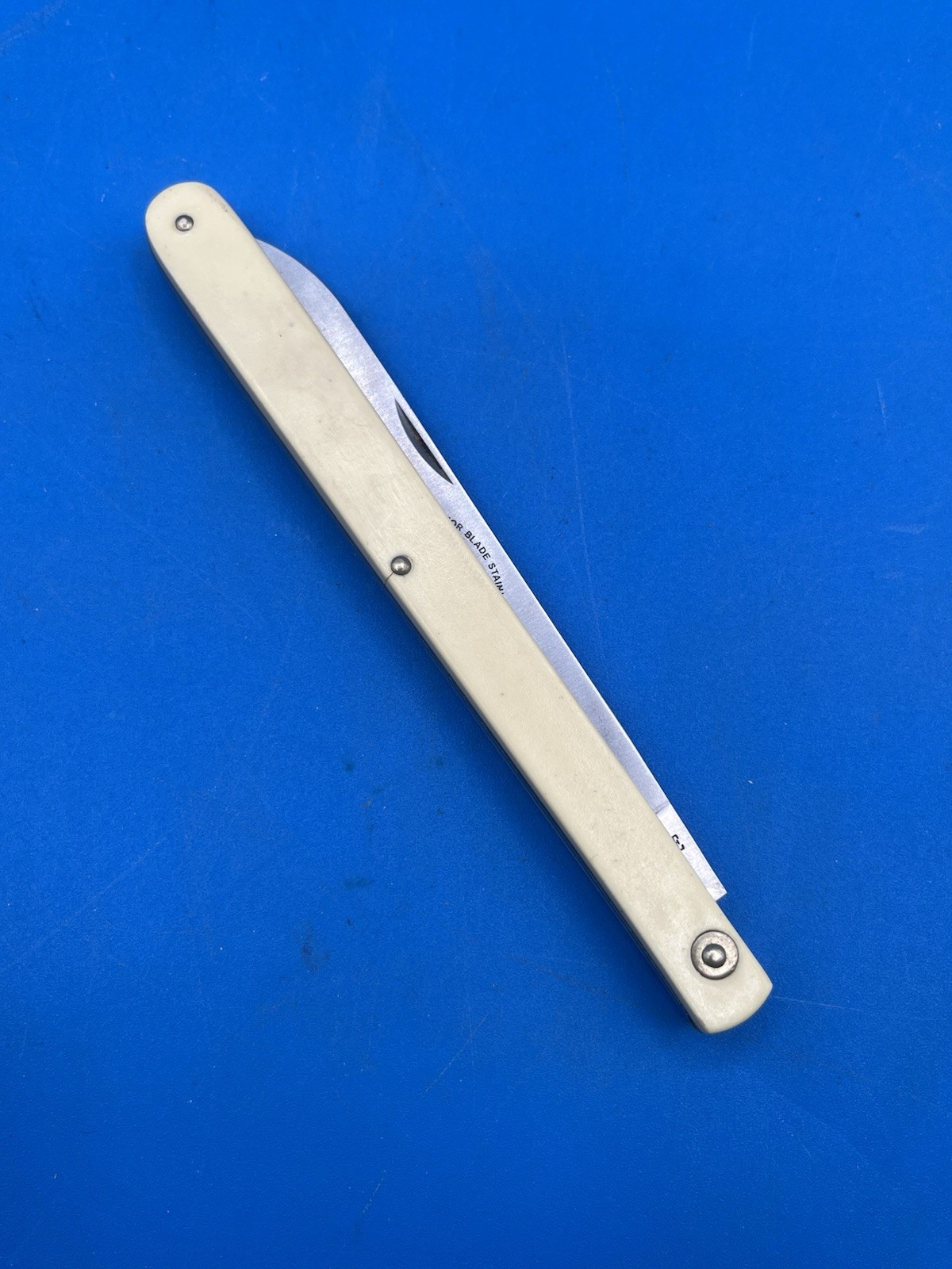 Vintage Schrade USA SS-105 Melon Tester Folding Knife Vintage Schrade USA SS-105 Melon Tester Folding Knife