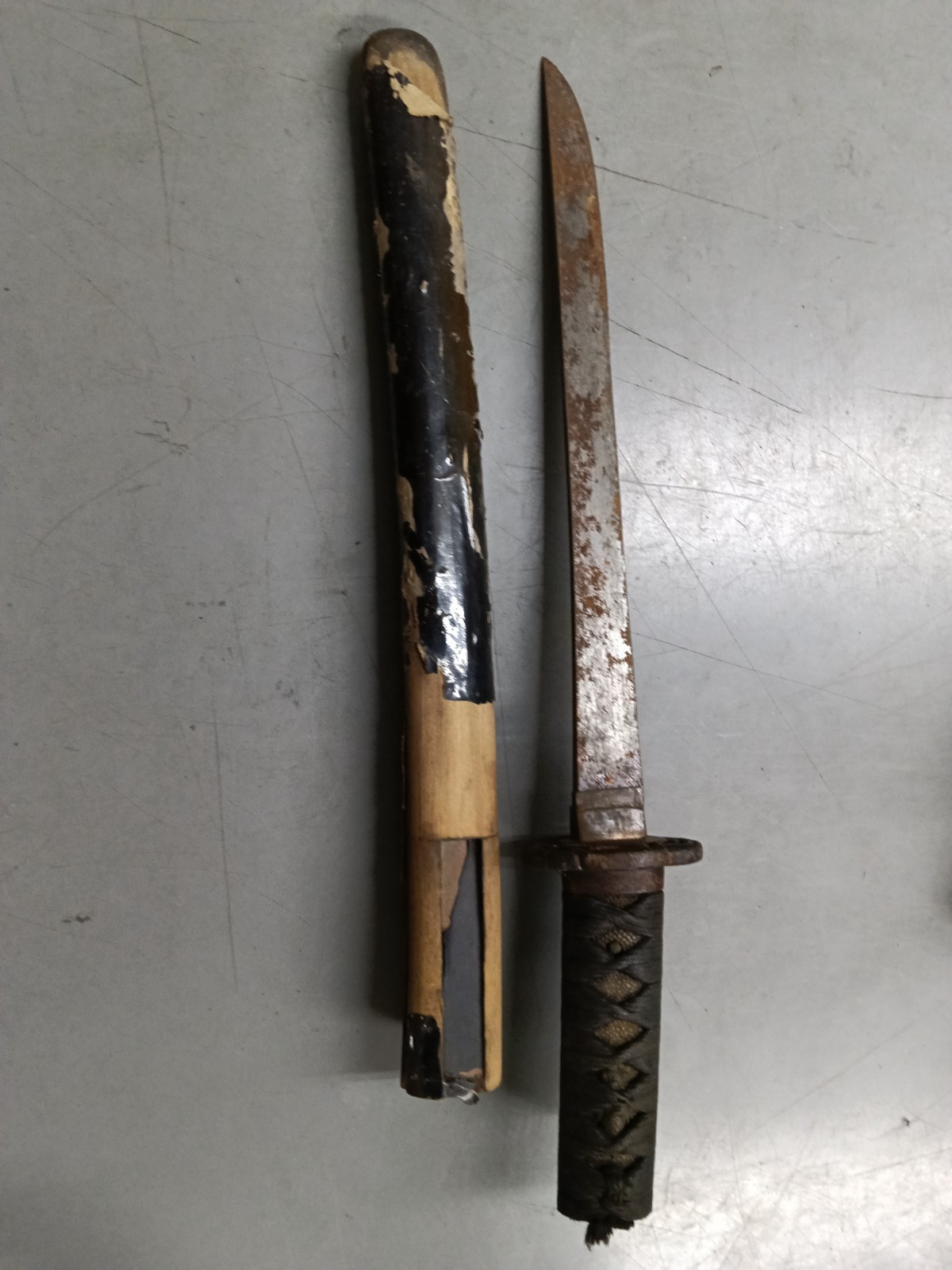 ninja sword vintage This is not a toy. Caution is advised katana samurai origina ninja sword vintage This is not a toy. Caution is advised katana samurai origina