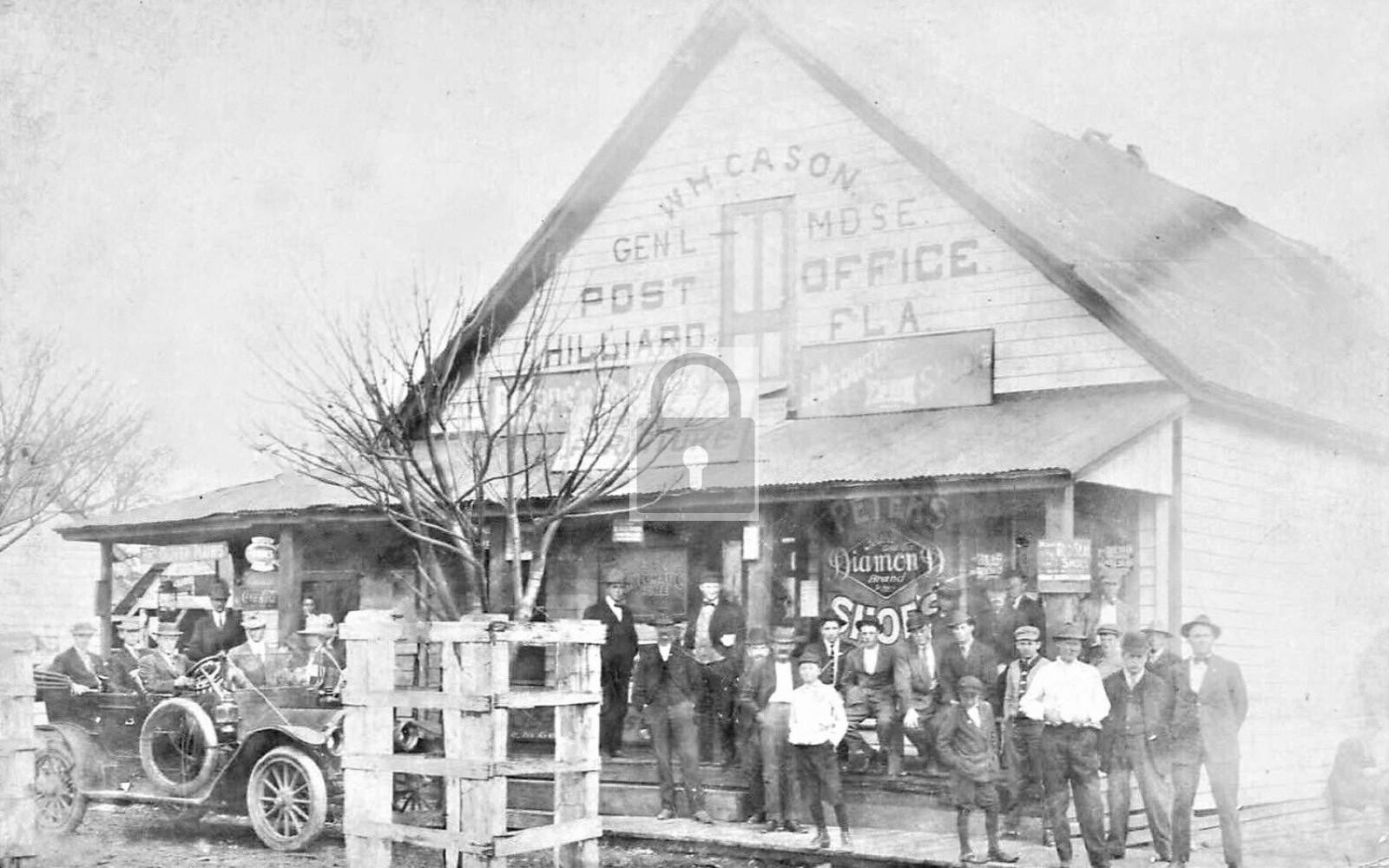 WH Cason General Store Post Office Hilliard Florida FL - Reprint WH Cason General Store Post Office Hilliard Florida FL - Reprint