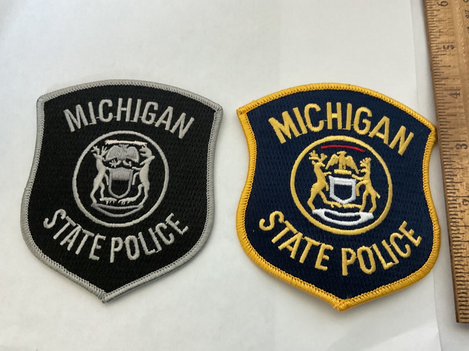 Michigan State Police collectors patch Set New and Full Size