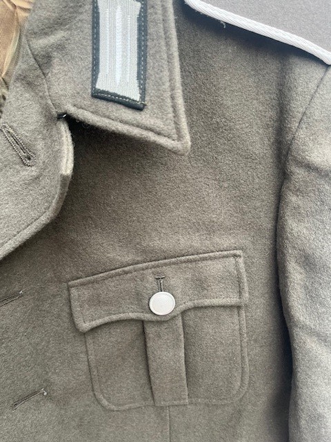 NVA DDR GDR  Original Army Officer Uniform Jacket Cold War Soviet Era WWII Look