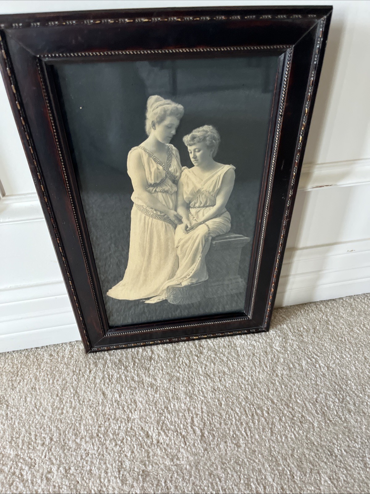 1894 Original Photogravure A. L. Jackson TWO PUPILS After Thomas Eakins RARE