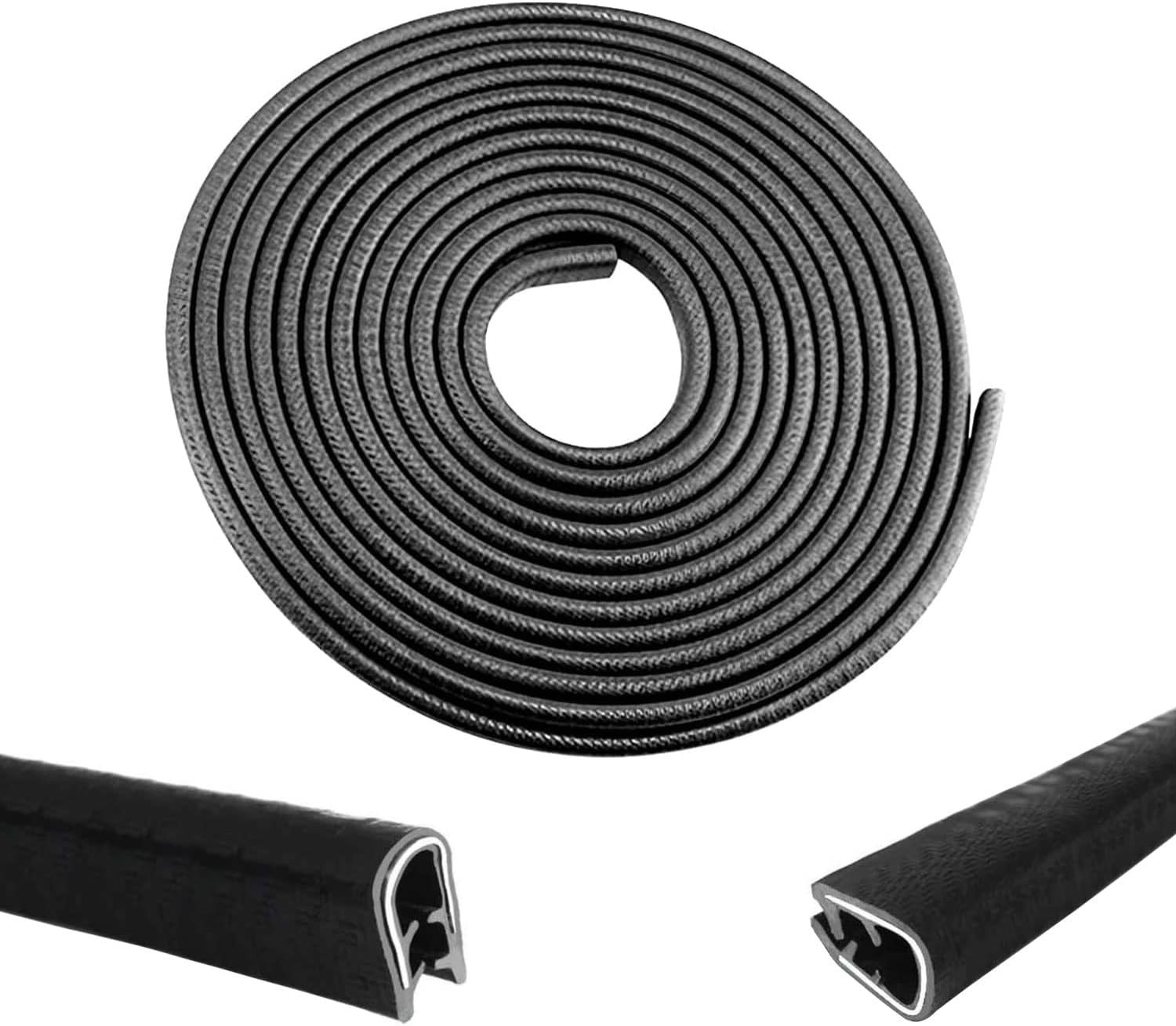 Protectores de borde de puerta de automóvil de 16,5 pies - Protector de borde de