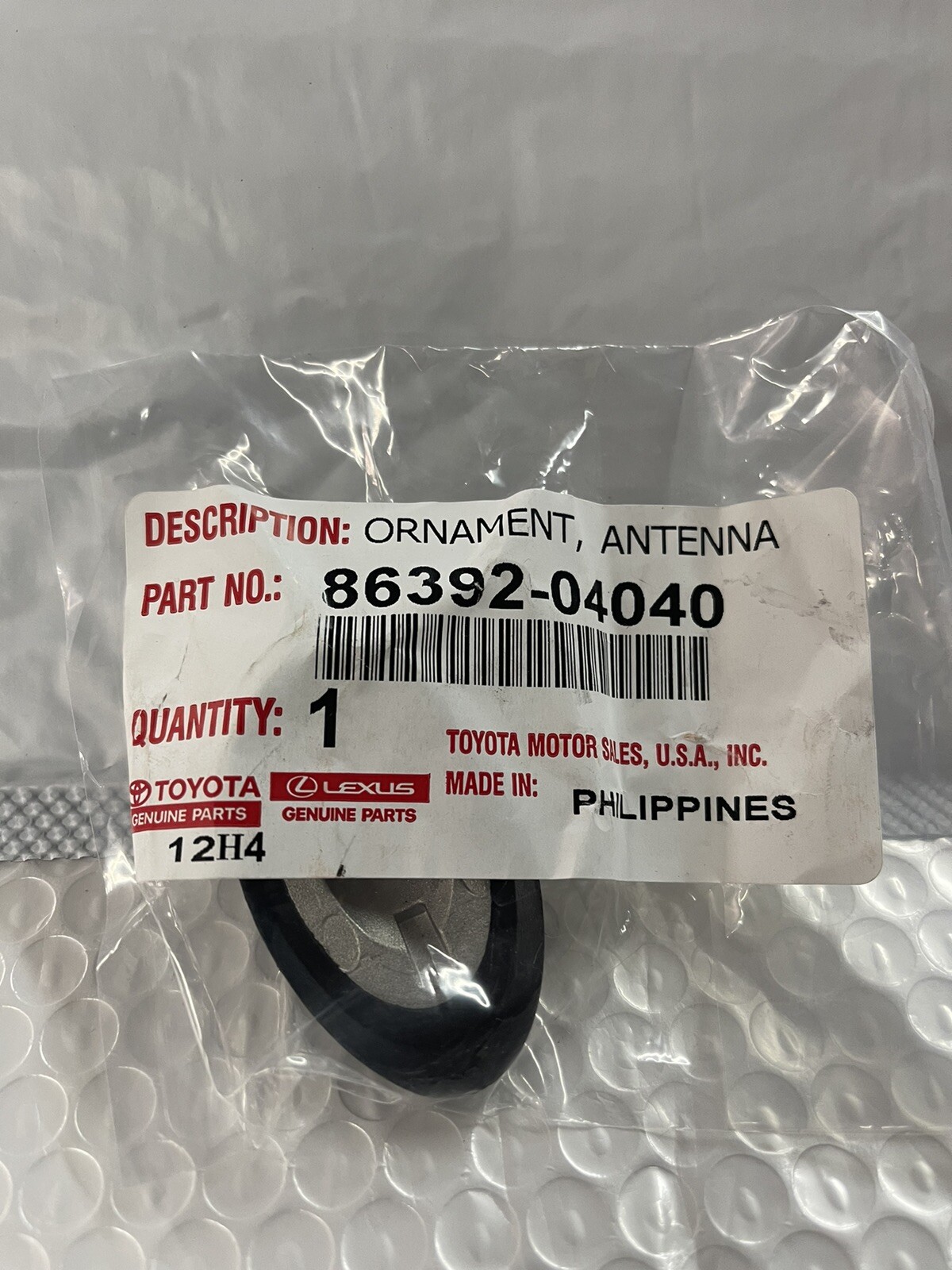 TOYOTA Genuine 86392-04040 Antenna Ornament TOYOTA Genuine 86392-04040 Antenna Ornament