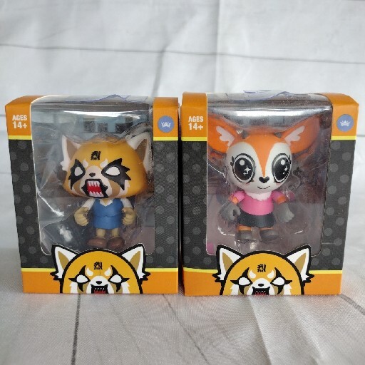 2 AGGRETSUKO Figures N.I.B Tsunodo & Director Gori