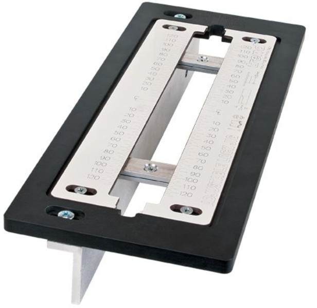Trend LOCK/JIG/B - Adjustable door lock jig works with plunge router Trend LOCK/JIG/B - Adjustable door lock jig works with plunge router