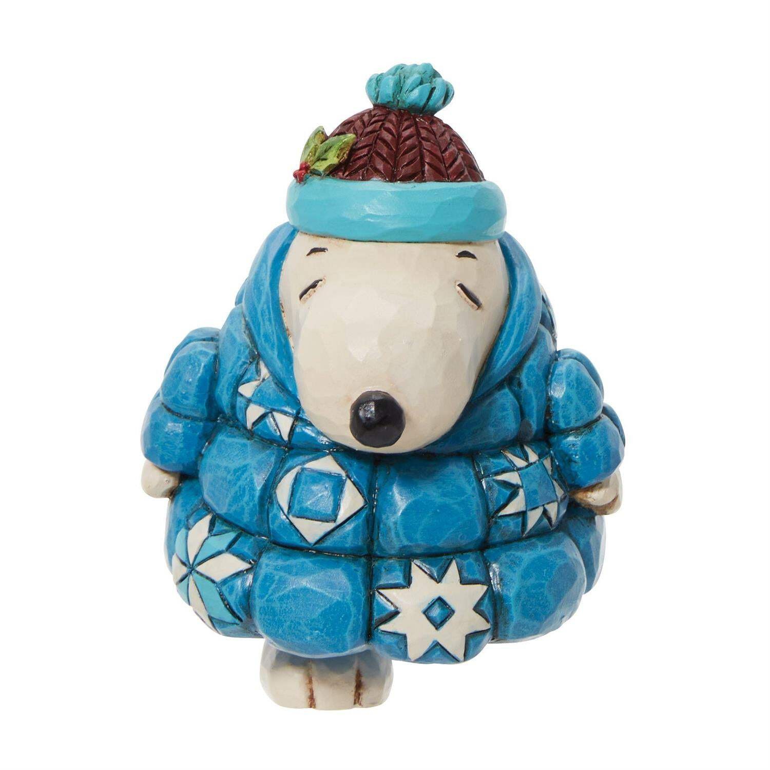 Jim ShoreSnoopy Puffer Jacket Mini6013049 New for 2023 Jim Shore Snoopy Puffer J