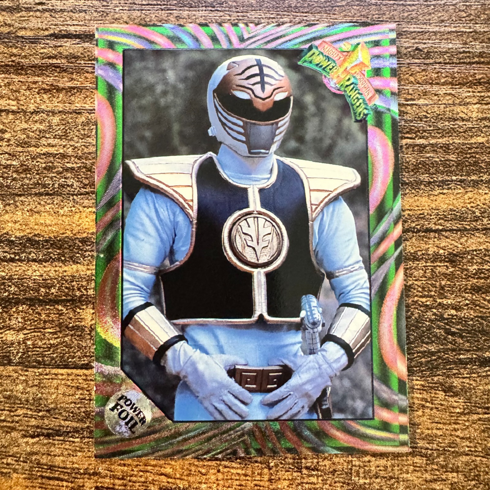 1994 Power Rangers The New Season The White Ranger Tommy Oliver #71 Power Foil 1994 Power Rangers The New Season The White Ranger Tommy Oliver #71 Power Foil