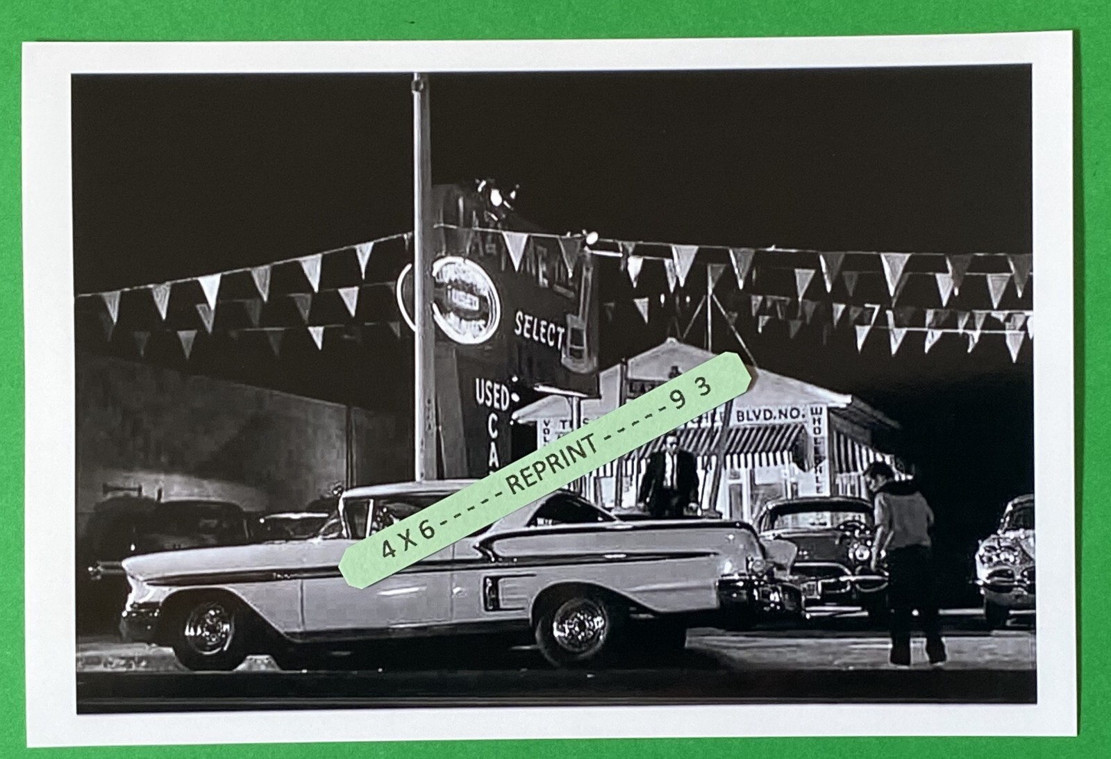 Found PHOTO American Graffiti Movie Hot Rod Cars 1958 Chevy 58 Found PHOTO American Graffiti Movie Hot Rod Cars 1958 Chevy 58