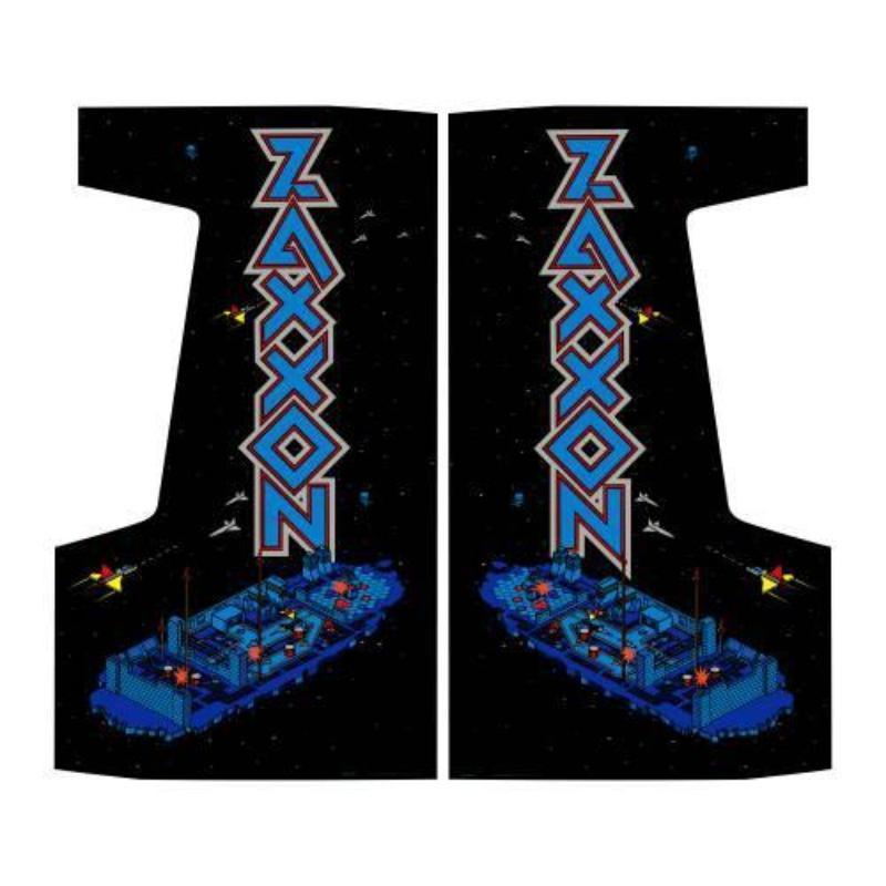 Zaxxon Side Art - Arcade Game Art Premium Film