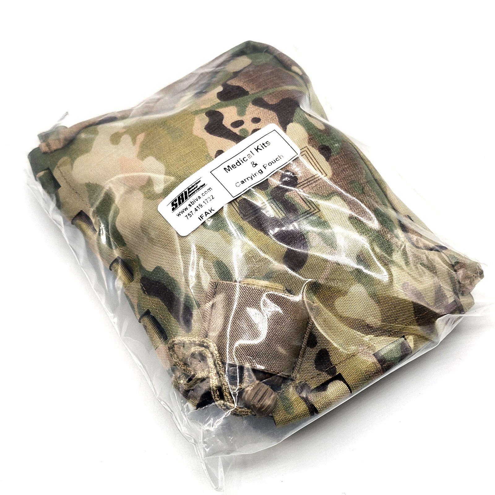 NEW SBI Sentry Multicam IFAK Medical Blowout Kit First Aid Pouch w/ Supplies