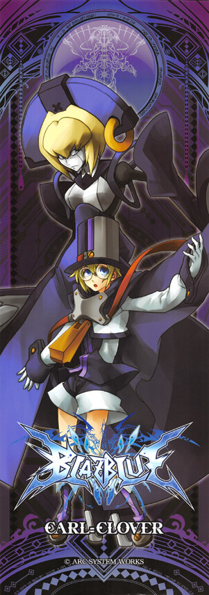 BlazBlue Poster C80 2011 Happy Set Carl Clover Arc System Works