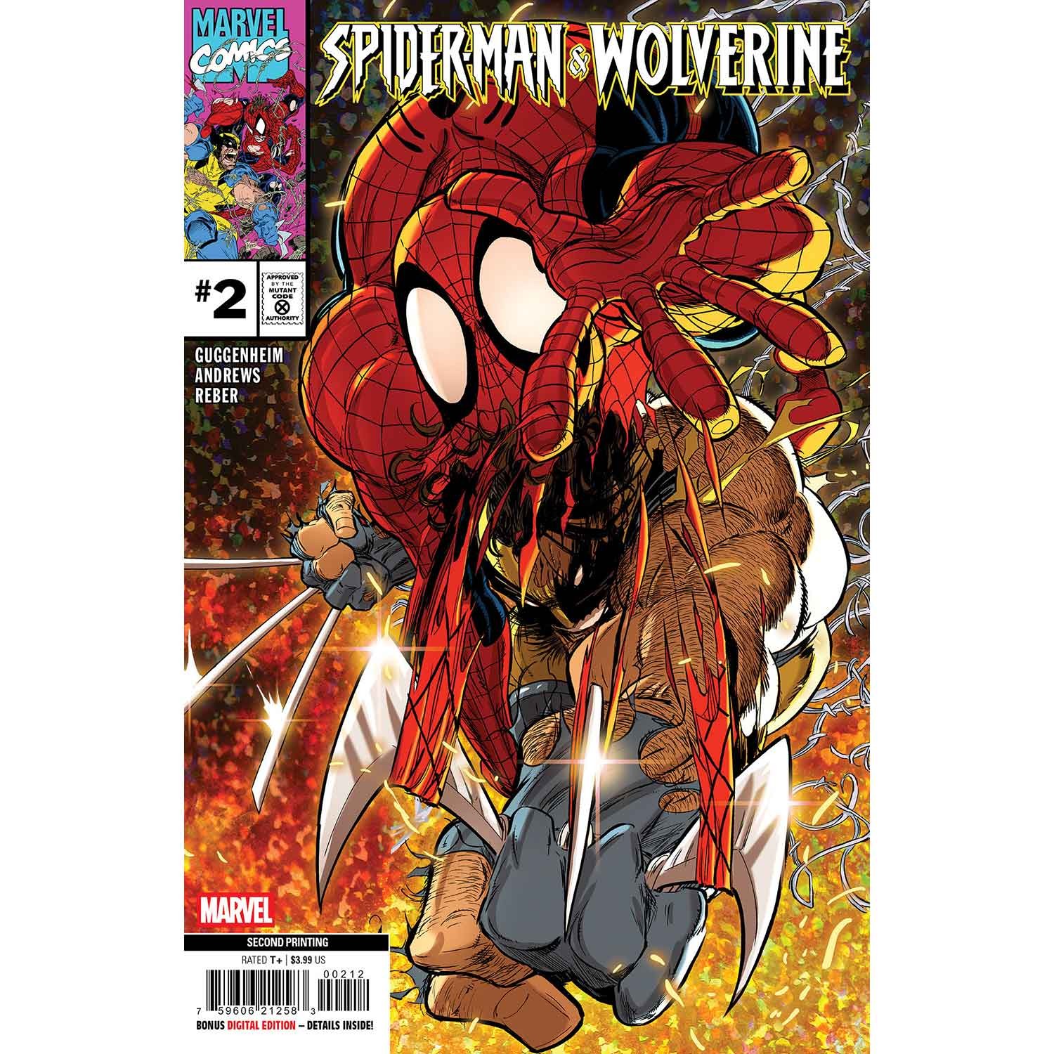 Spider-Man & Wolverine #2 Second Printing Marvel Comics