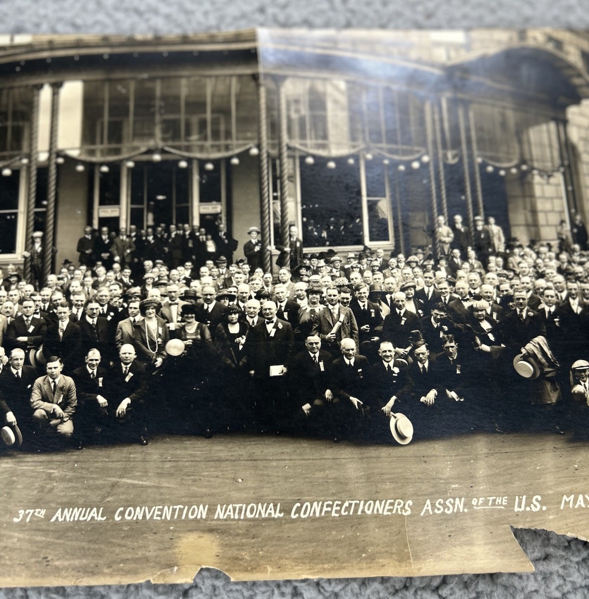 1920 National Confectioners Association Panoramic Photo St Paul MN Schawang 9312