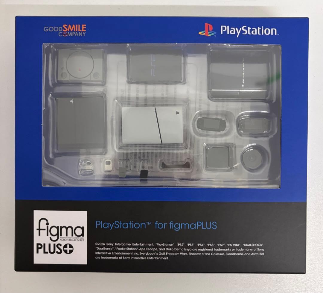 figma PlayStation for figmaPLUS Max Factory new