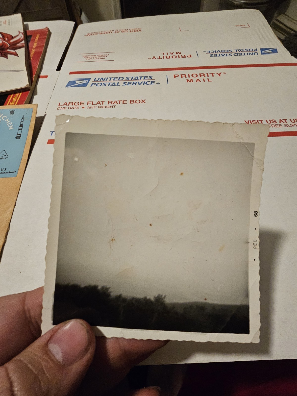 UFO Photograph 1963 Mt Laurel Caverns Rare Vintage Aliens 