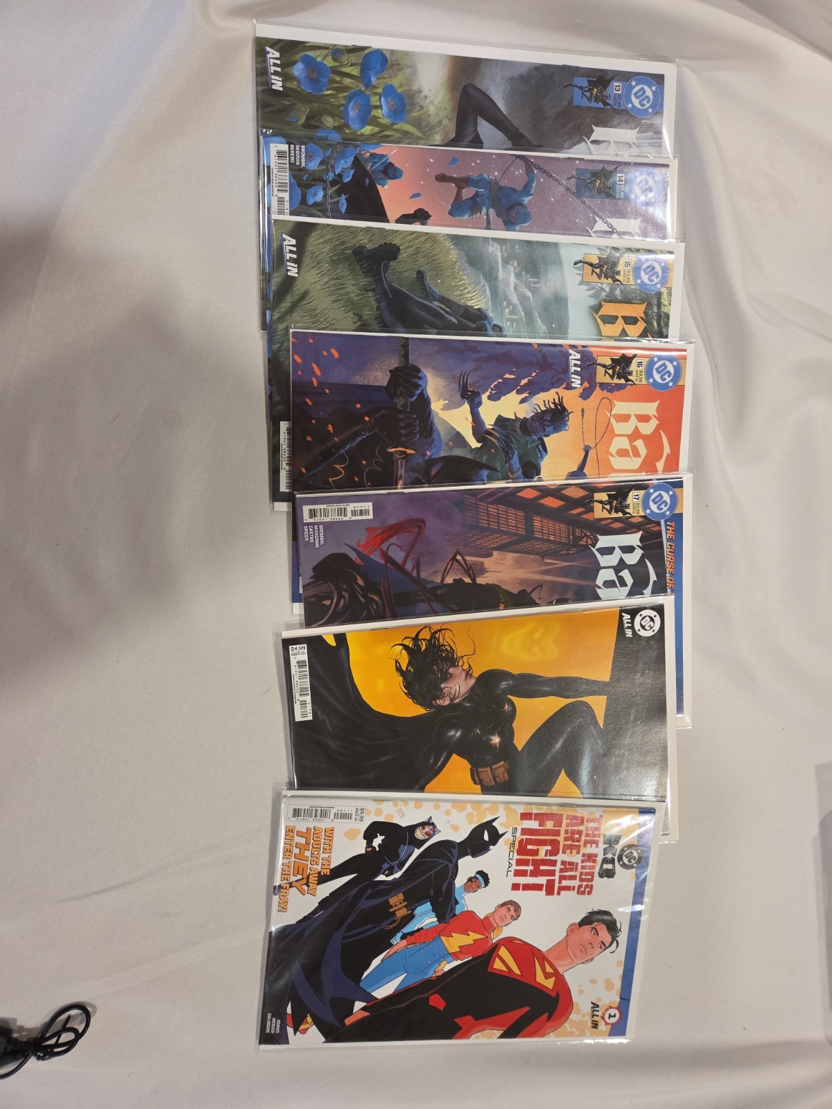 Batgirl LOT of 6 DC Comics All In + The Kids Are All Fight