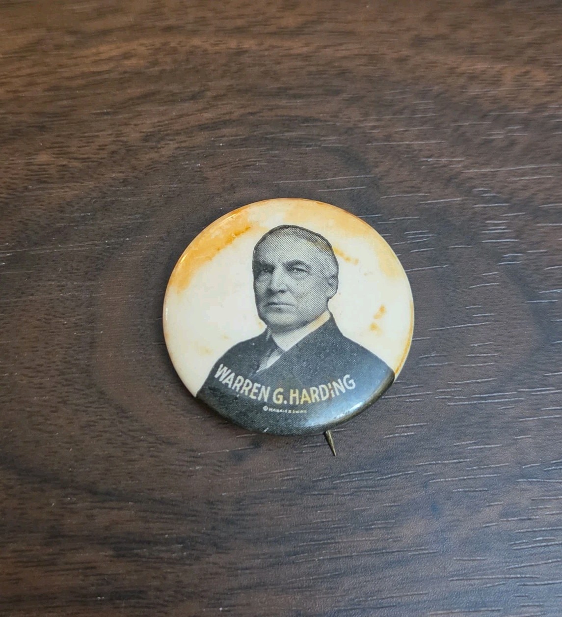 1920 Warren G. Harding Political Campaign President Election Button 1.25\
