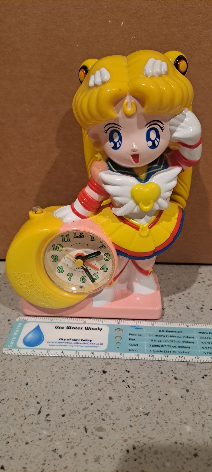 Vintage Sailor Moon Alarm Clock