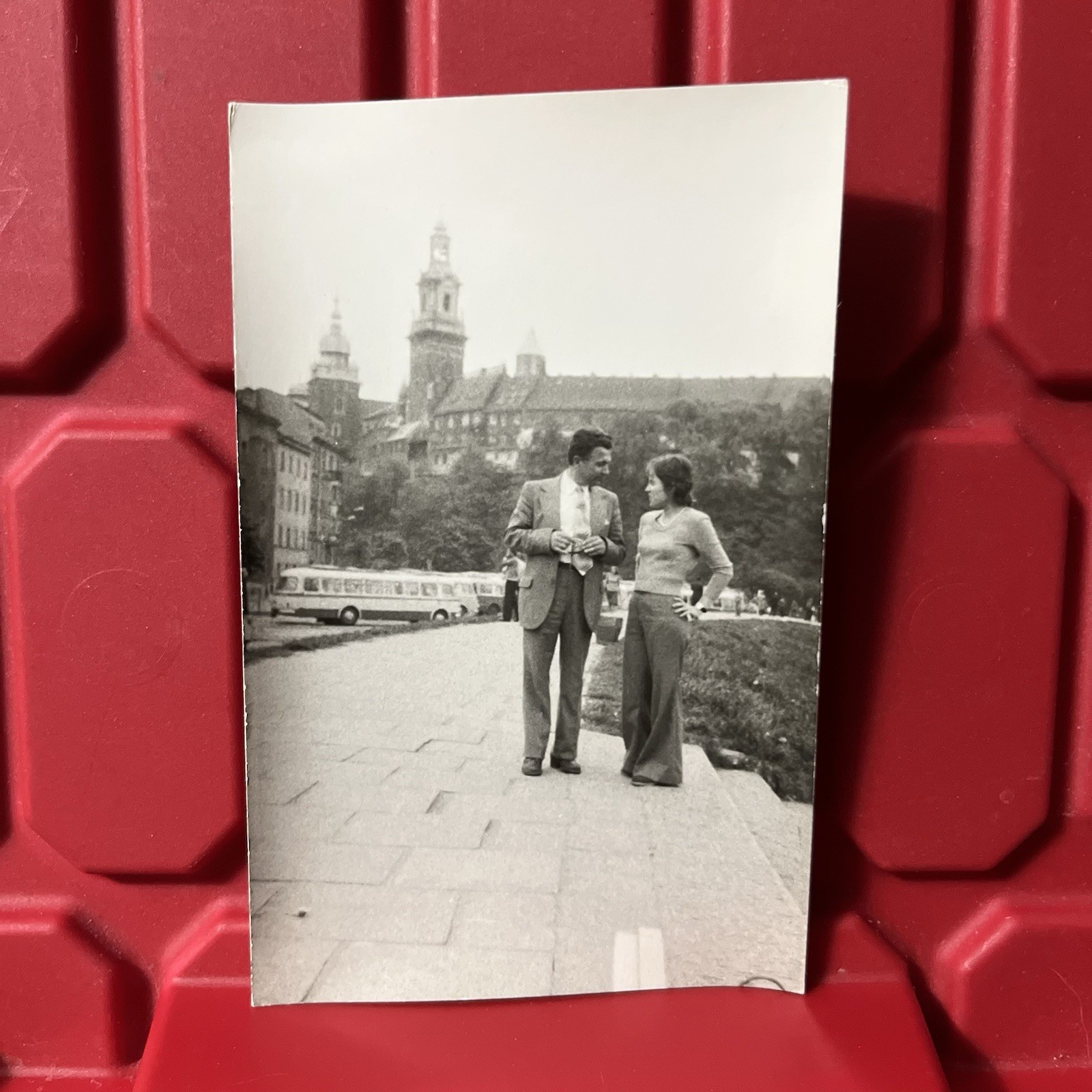Wawel Royal Castle Krakow Poland 3 1/2 x 5 1/2 Photograph B Vintage 1970s