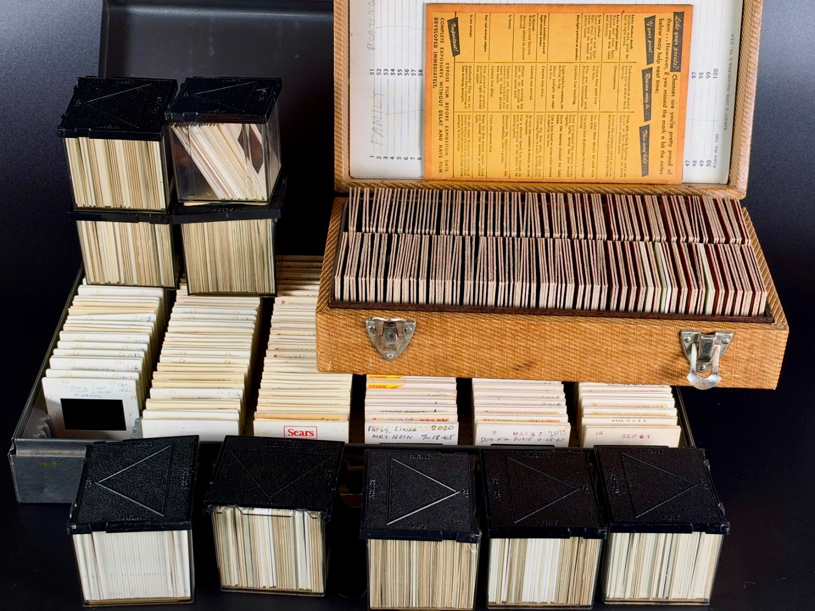 Over 700 Vintage 35mm film Slides-National Parks 1959-1964 and more Over 700 Vintage 35mm film Slides-National Parks 1959-1964 and more