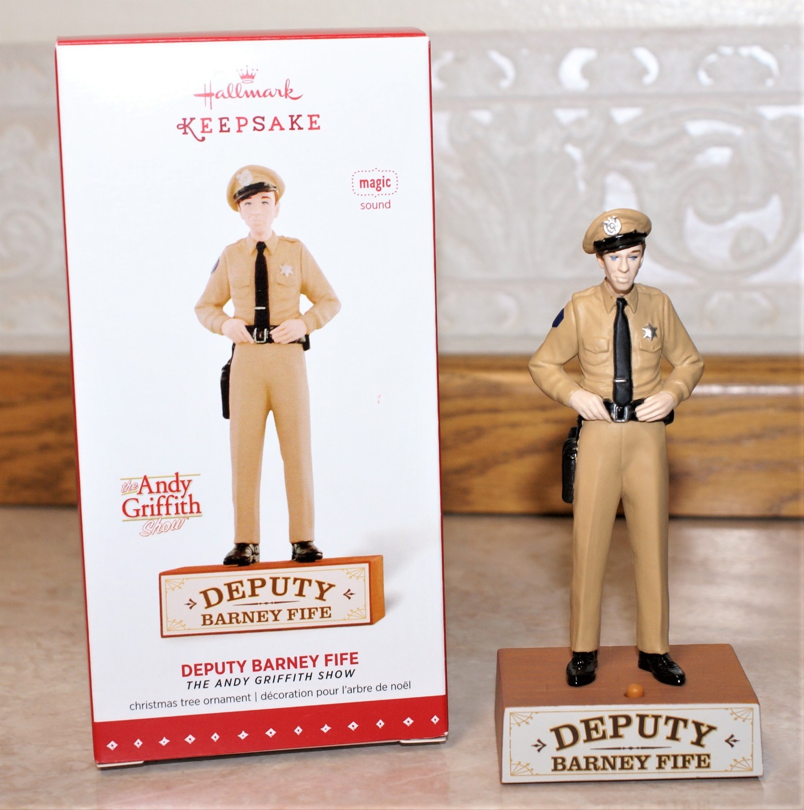 Deputy Barney Fife 2015 Hallmark Andy Griffith Magic Sound Ornament, Deputy Barney Fife 2015 Hallmark Andy Griffith Magic Sound Ornament,