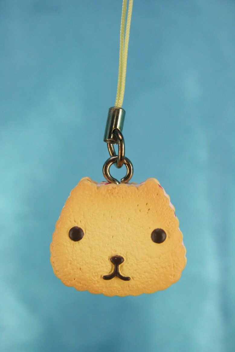 TRYWORKS Capybara-san Kapibarasan Summer Figure Strap Cookies White San