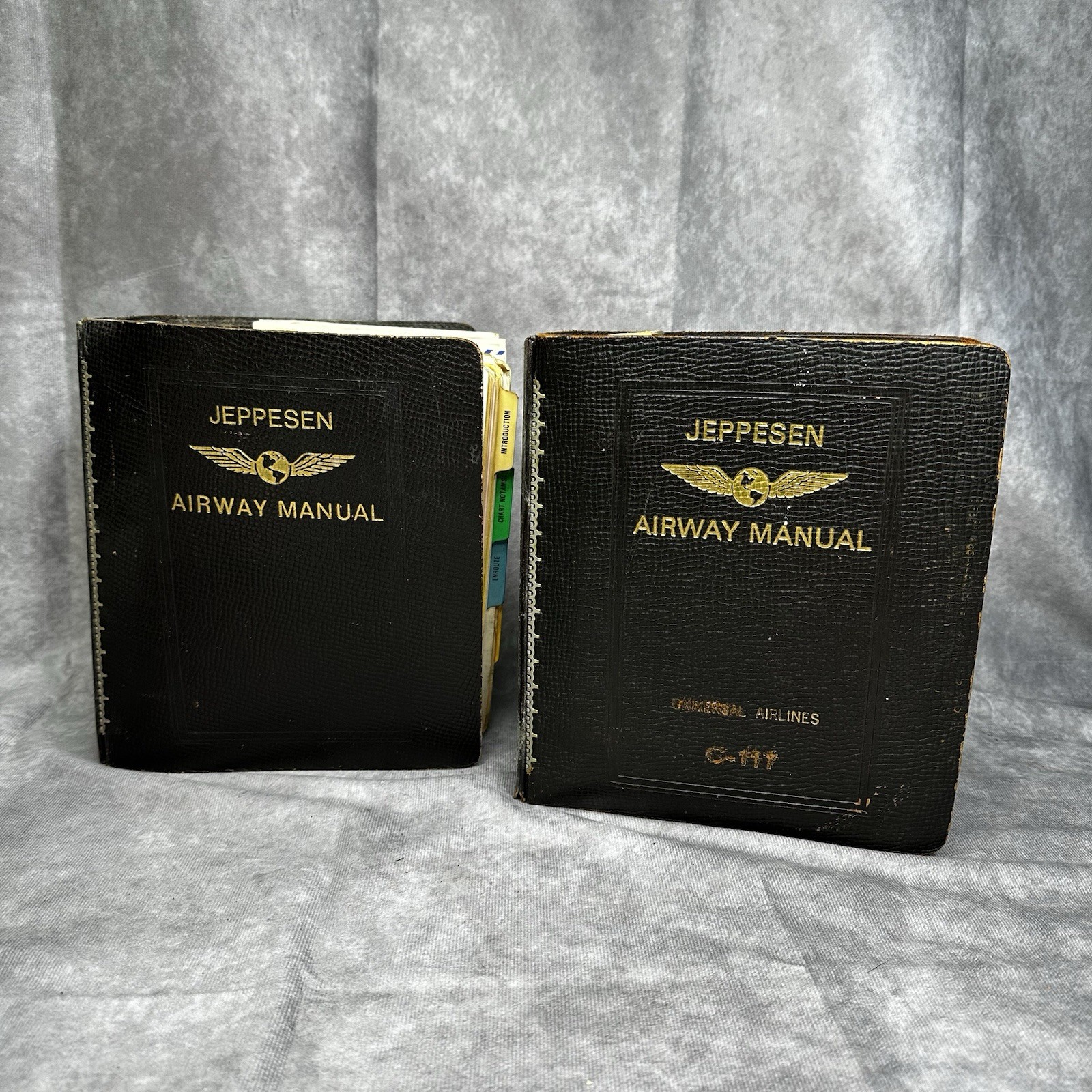 Vintage 1980s Jeppsen Airway Manual Universal Great Lakes Ohare C-117
