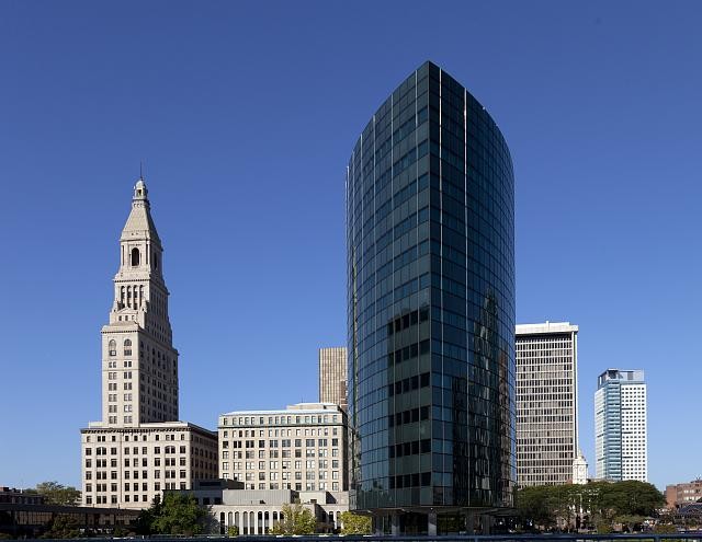 Hartford Connecticut 2011 Skyline Travelers Tower Modern Office Tower
