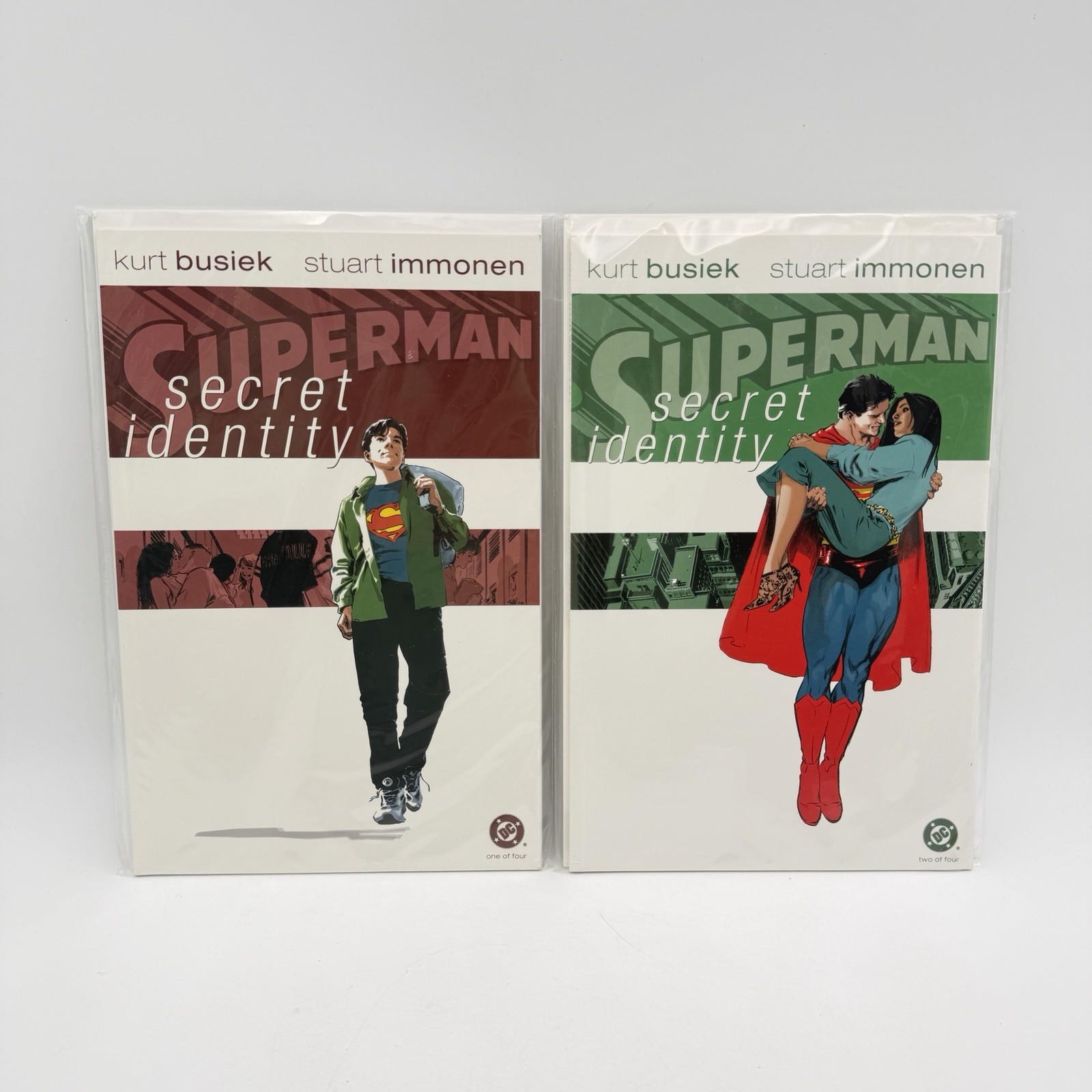 SUPERMAN SECRET IDENTITY #1 & #2 (2004) DC COMICS ELSEWORLDS SUPERMAN SECRET IDENTITY #1 & #2 (2004) DC COMICS ELSEWORLDS