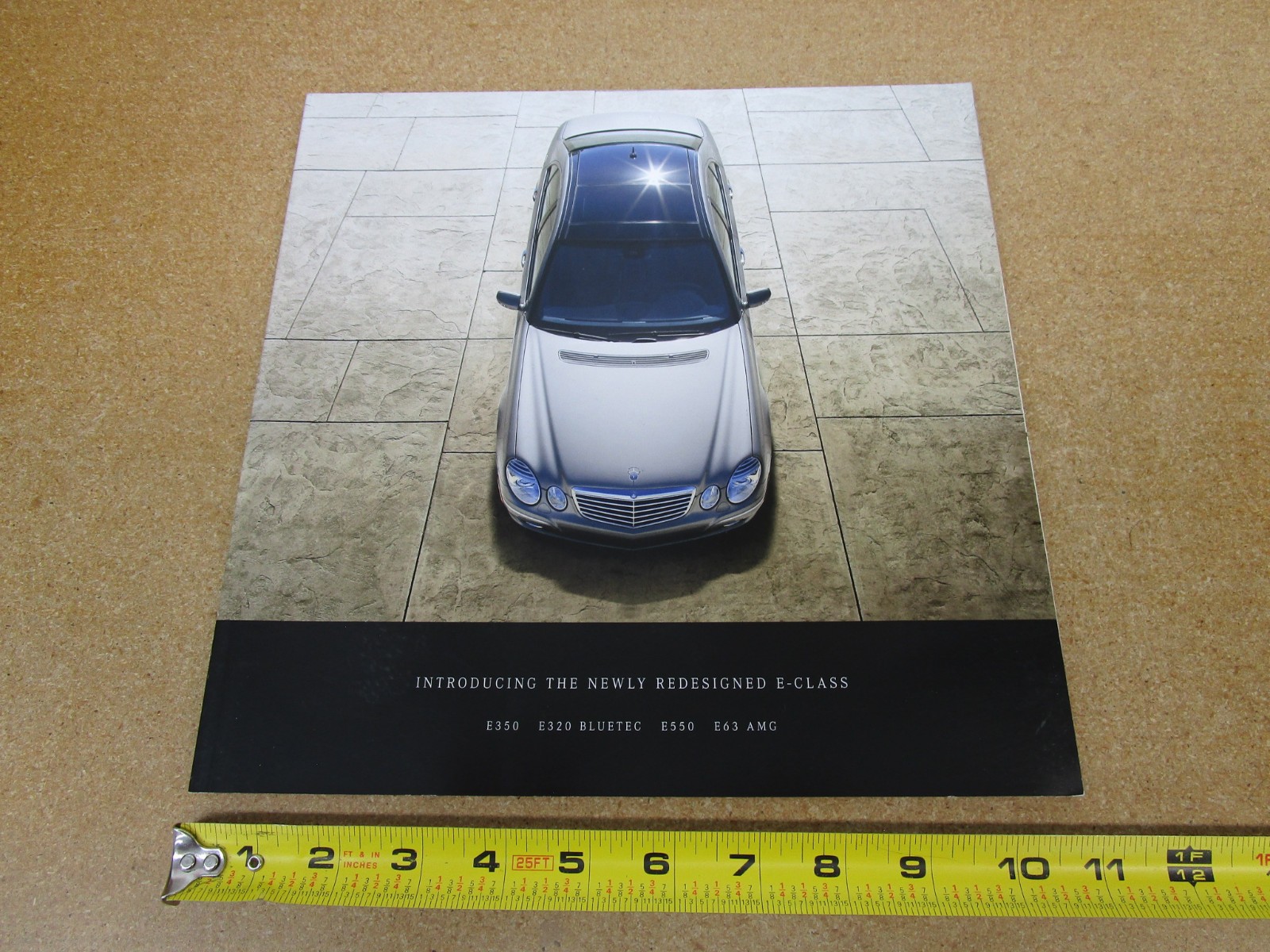 2007 Mercedes-Benz E-class sales brochure E350 E550 42pg ORIGINAL E63 AMG car