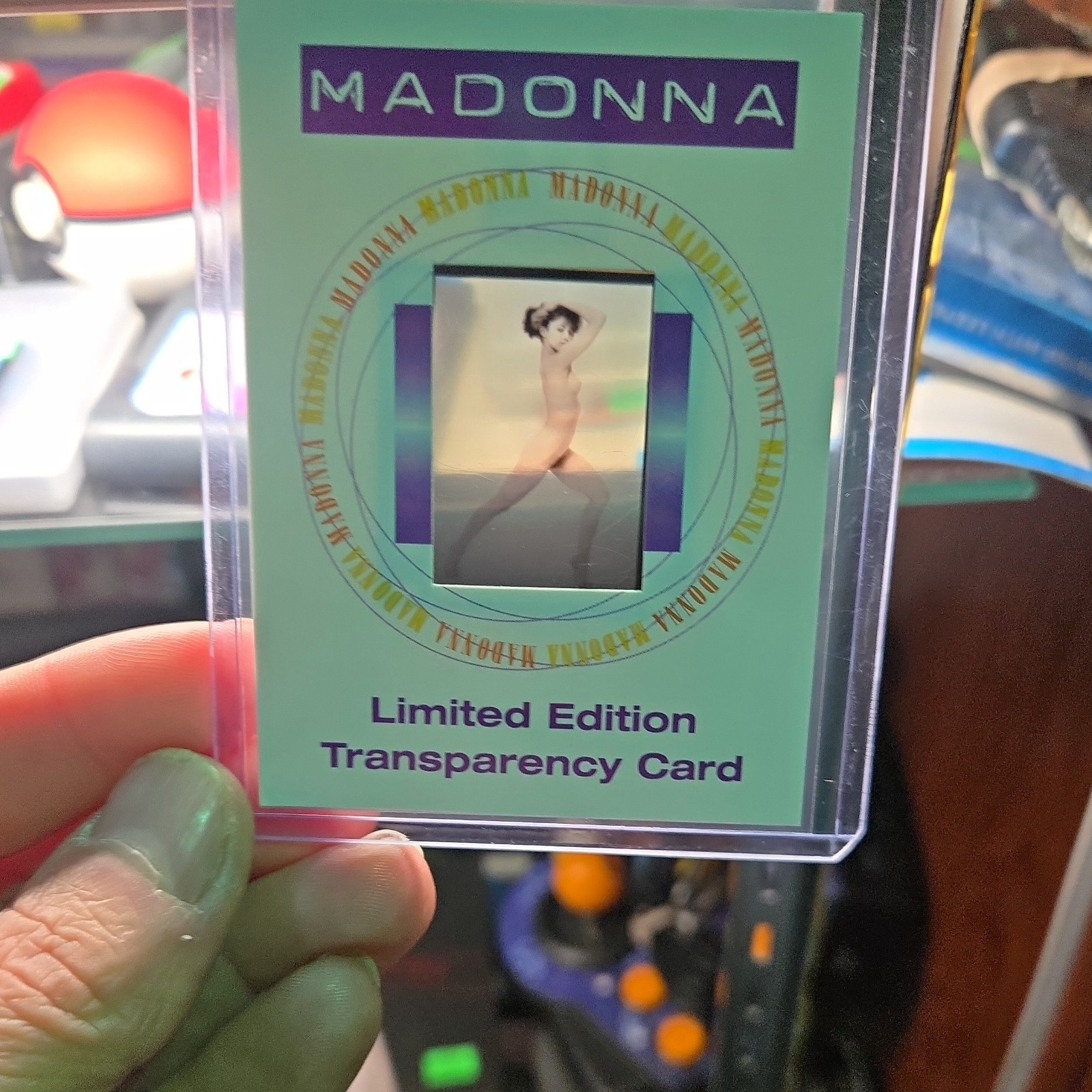 1998 hot shots redemption Madonna Transparency Card (1992) Brandy Grace 1 of 1 1998 hot shots redemption Madonna Transparency Card (1992) Brandy Grace 1 of 1