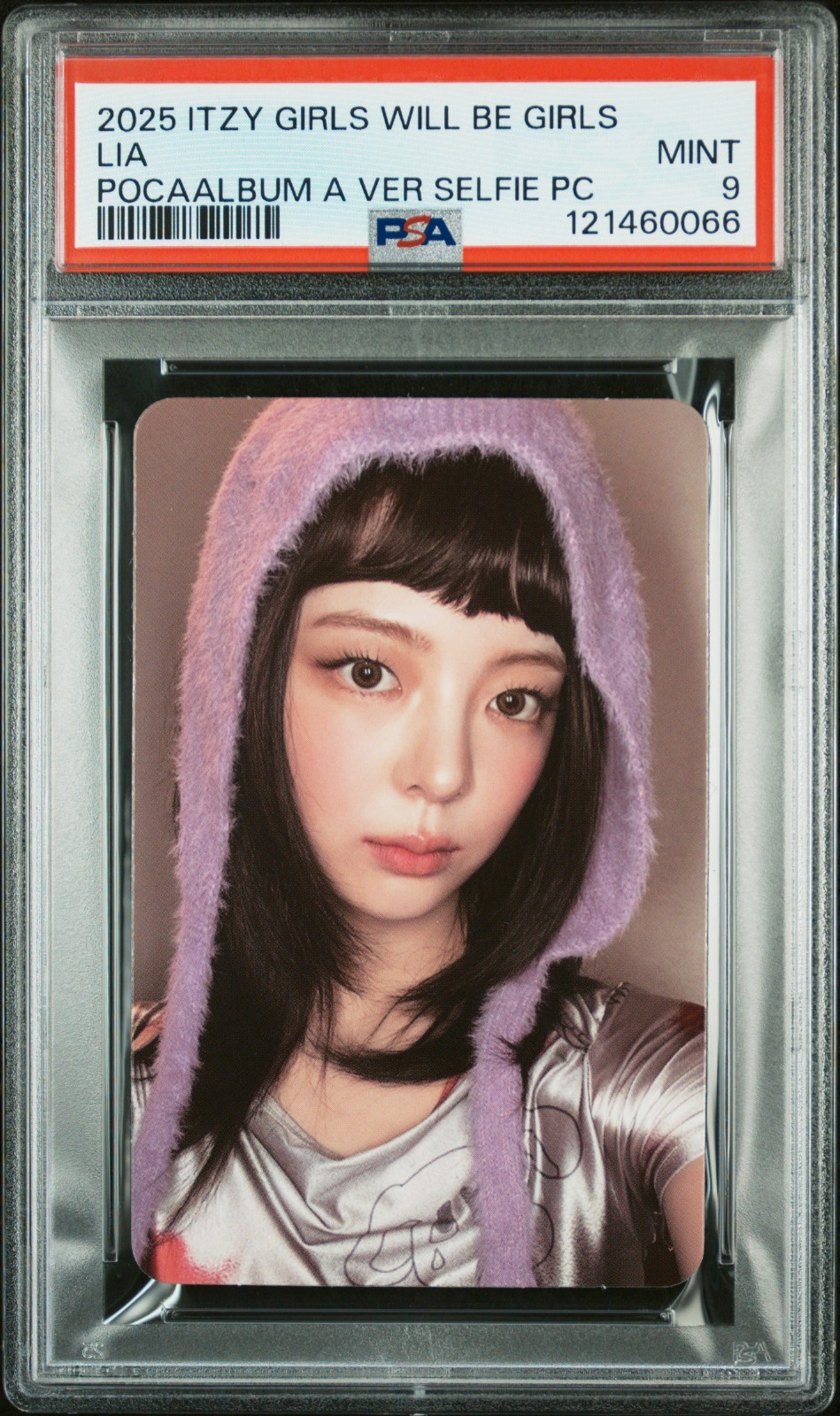 2025 ITZY LIA • PSA 9 • Girls Will Be Girls Platform POCA Album A Ver. Selfie PC