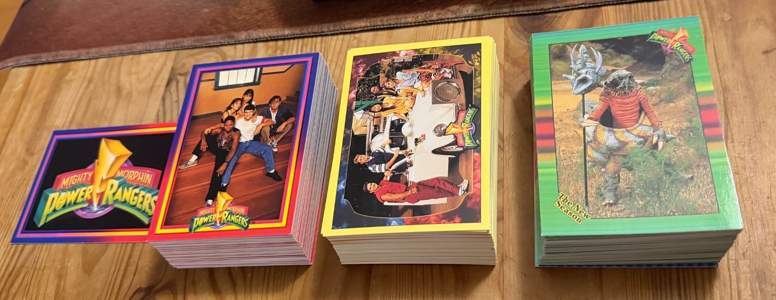 POWER RANGERS COMPLETE SET COLLECT-A-CARD 1994 Series 1 , 2, 3 ~ 216 cards ~72x3 POWER RANGERS COMPLETE SET COLLECT-A-CARD 1994 Series 1 , 2, 3 ~ 216 cards ~72x3