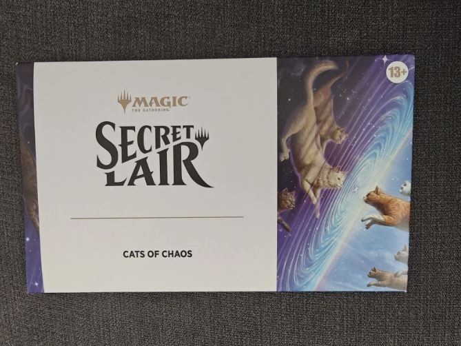 MTG Secret Lair - Cats are the Best - Cats of Chaos - NonFoil Edition - Sealed
